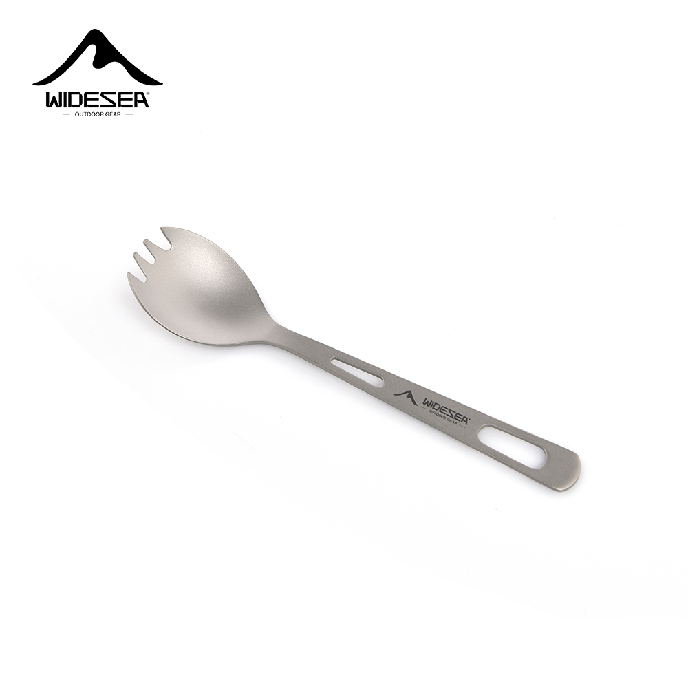 Gaming Kitchen Accessories - Widesea 캠핑 요리 세트 스포크 티타늄