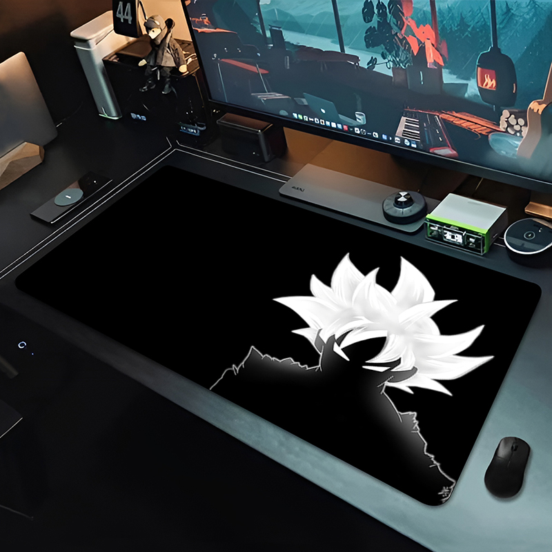 Gaming Accessories Table - DBZ 블랙 애니메이션 마우스 패드 드래곤