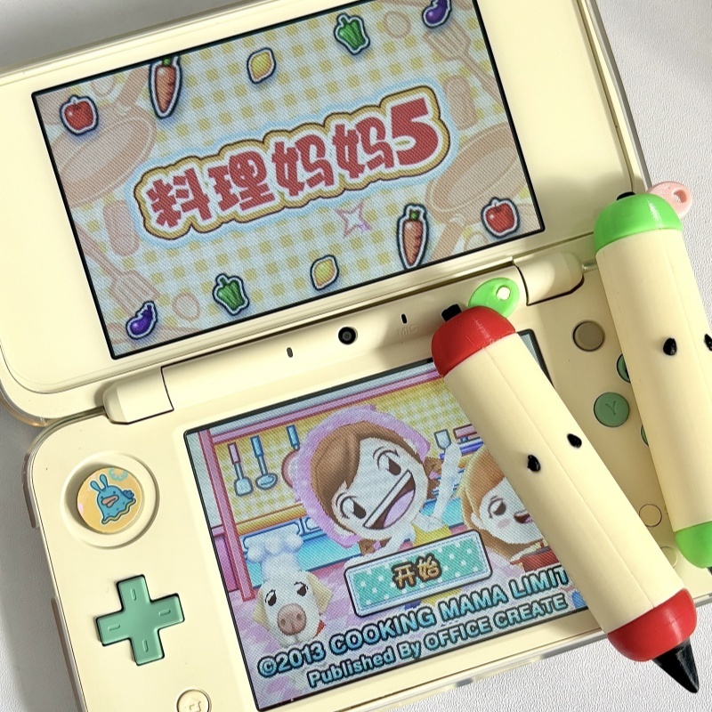 Gaming Accessories To 3D Print - 스타일러스 펜 귀여운 애플 모양 3D