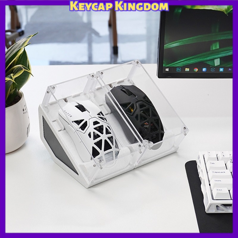 새로운 투명 아크릴 3D 프린팅 마우스 먼지 커버 및  - Gaming Accessories To 3D Print 리뷰 및 가격