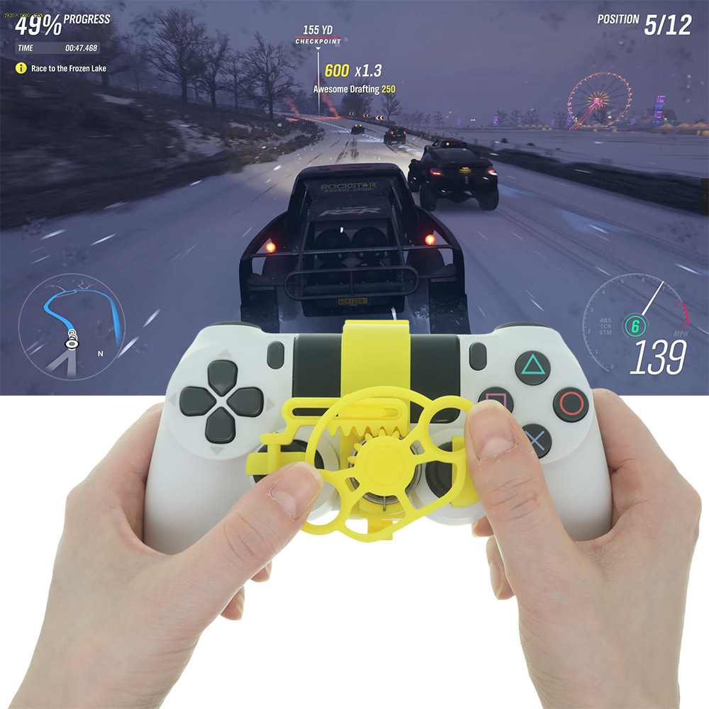 게임 레이싱 휠 미니 스티어링 게임 컨트롤러, PS4  - Gaming Accessories To 3D Print 리뷰 및 가격