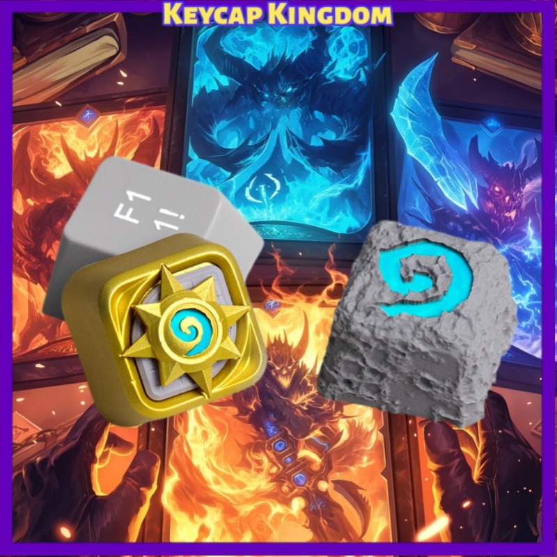 Hearthstone WOW 맞춤형 키캡 3D 프린트  - Gaming Accessories To 3D Print 리뷰 및 가격