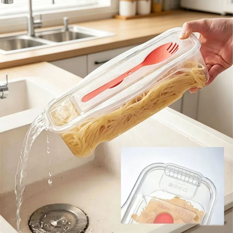1300ML 전자레인지 국수 조리기, 스트레이너와 샐러 - Gaming Kitchen Accessories 리뷰 및 가격
