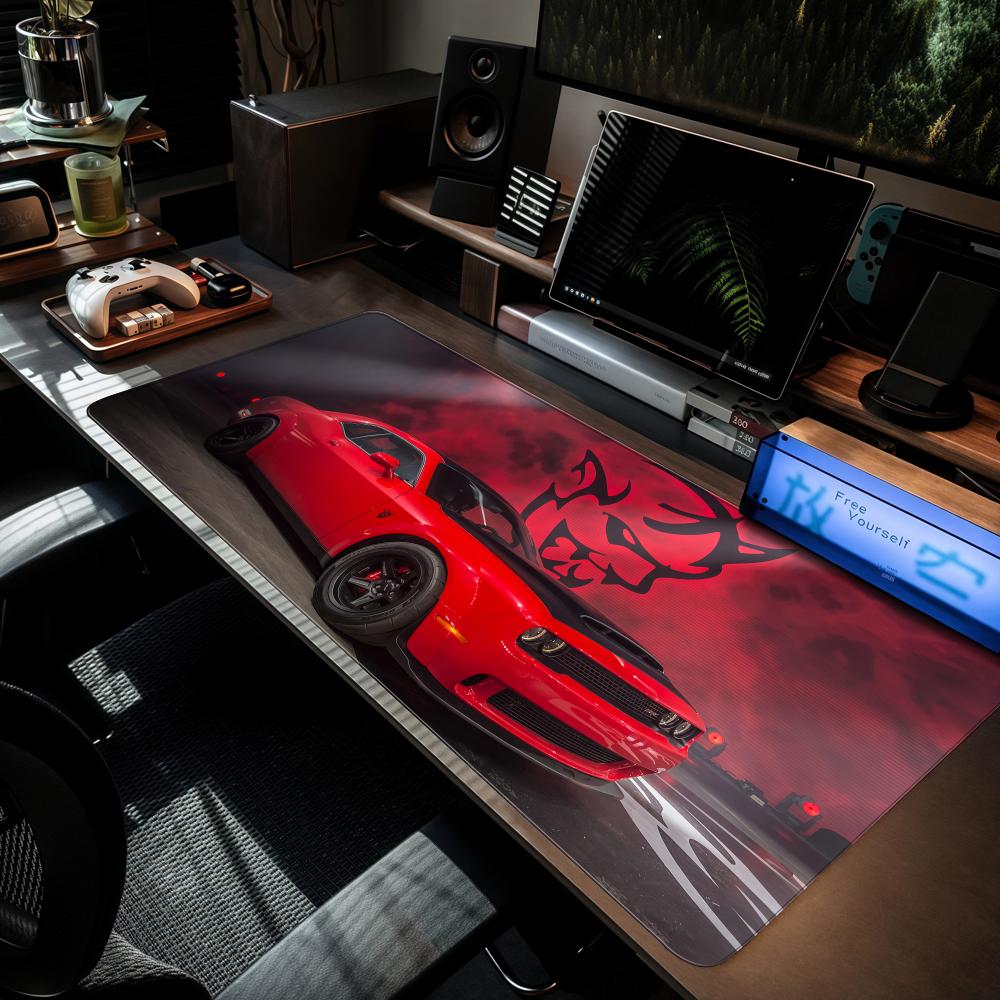 D-DodgeS 자동차 멋진 마우스 패드 XXL 컴퓨터 - Gaming Accessories Table 리뷰 및 가격