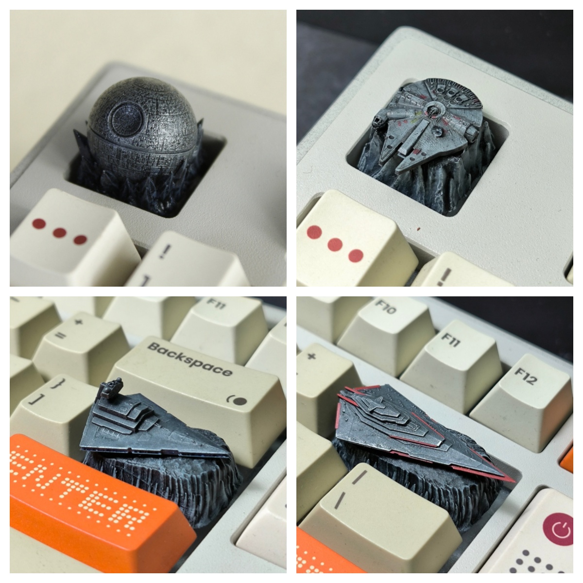 HCY 데스 스타 아티산 키캡 레진 수제 3D 프린팅  - Gaming Accessories To 3D Print 리뷰 및 가격